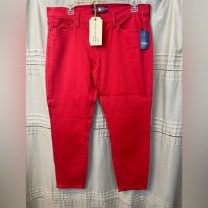Lucky Brand LowRise, Slim through the hip and thigh capri pants NWT